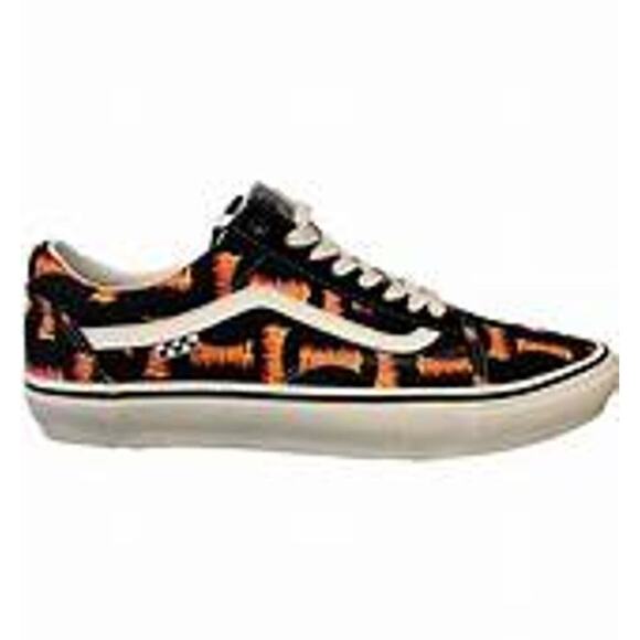 VANS Old Skool Skate x Thrasher Low Allover Thrasher Logo 10.5 Men 12 Womens - Picture 2 of 6